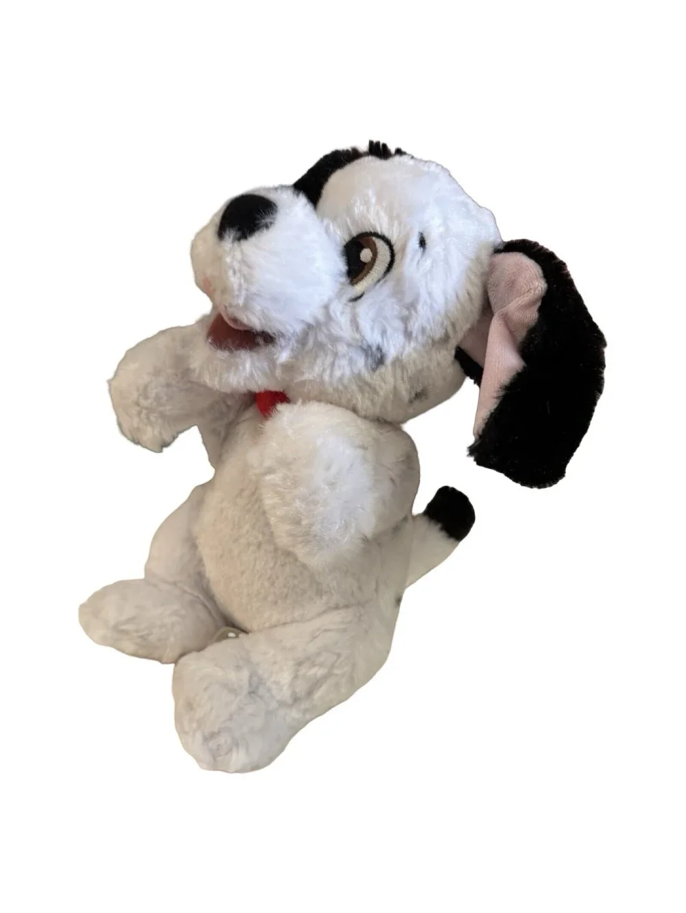 Disney Parks Babies 101 Dalmations Puppy Dog Red Collar Plush Stuffed Animal